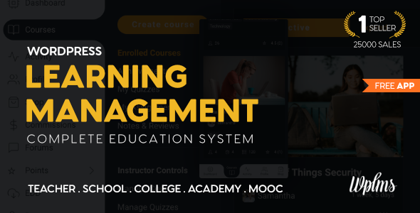 WPLMS Learning Management System for WordPress, WordPress LMS